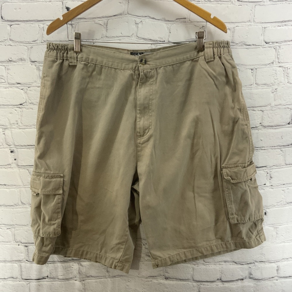 Canyon Guide Outfitters Cargo Shorts Mens‎ Sz XL 40/42 Beige
